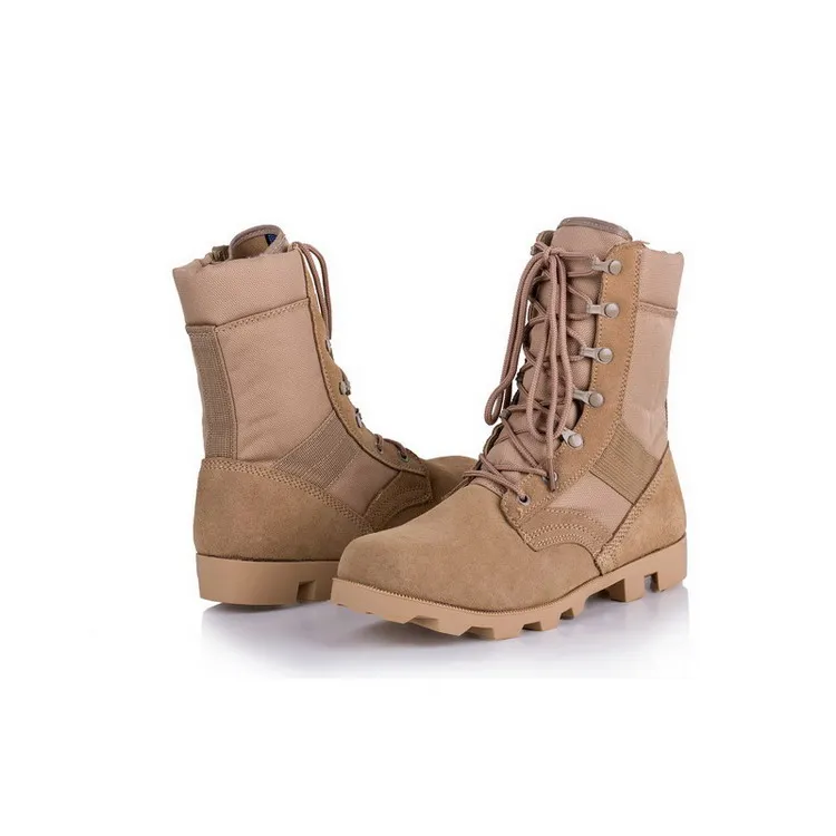 
Hot Selling High Ankle Desert Jungle British Army Boots 