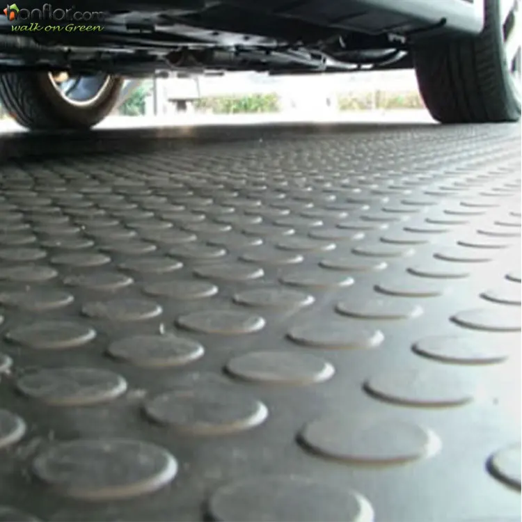 
Anti slip durable interlocking Vinyl garage flooring 