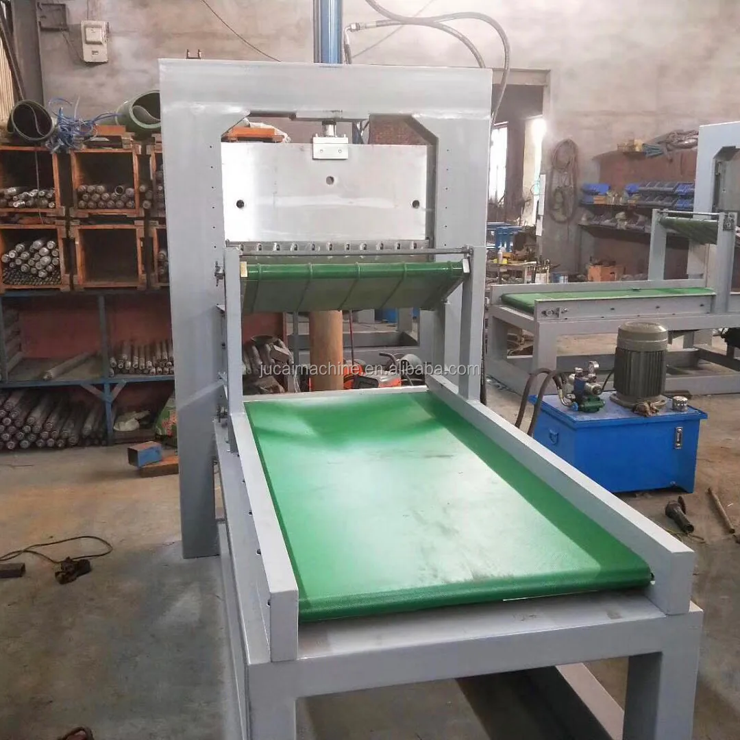 Single Knife Rubber Cutter / hydraulic rubber bale cutter /Vertical rubber cutting machine