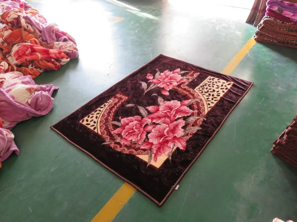 teddy velvet long hair flannel star moon flannel fleece fabric for blanket bedsheet printed flannel manufacturer blanket solid