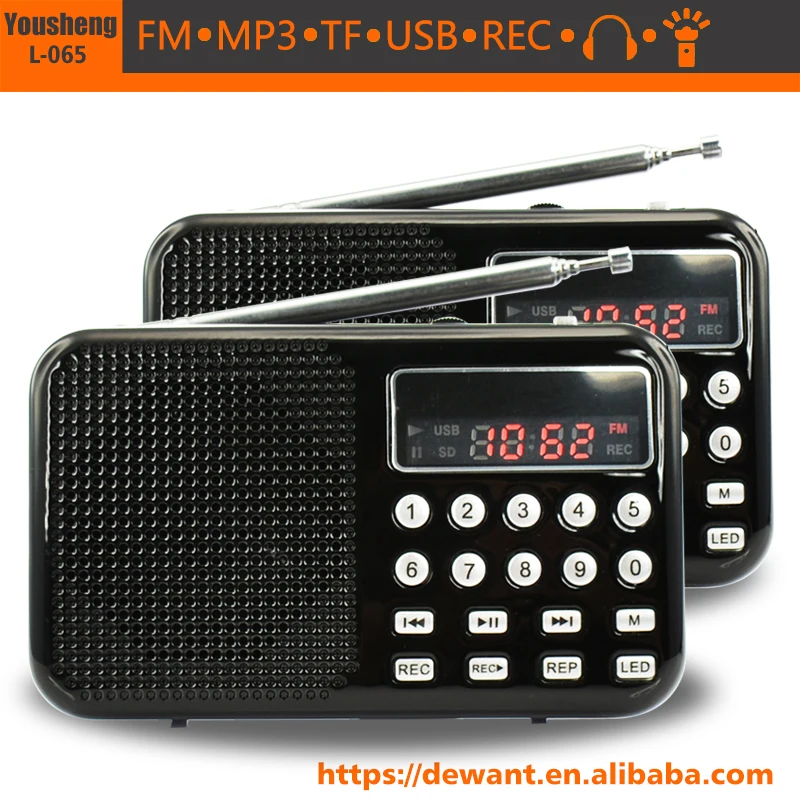 2019 портативные фабричные карманные fm-радио dab из АБС-пластика с usb mp3-плеером динамиком поддержкой tf-карты рекордером