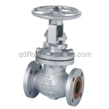 API 6D certificate cast steel globe valve price list 	 bellow globe valve