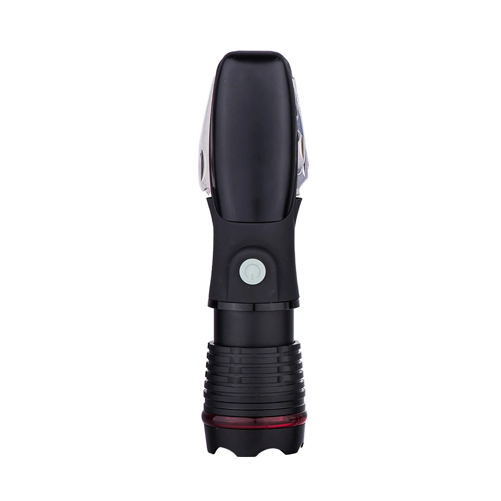 
Head Aluminum 120 Lumen Zooming Self Defensive Flashlight Led 