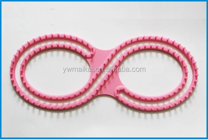 High quality ABS 8 shape super Afghan knitting loom