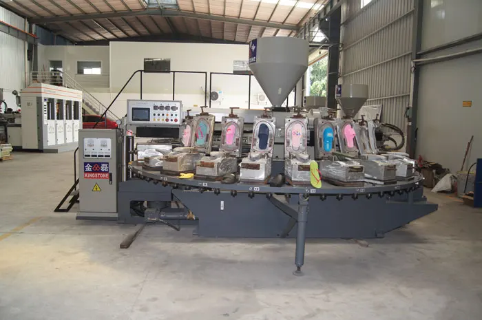 JL-108 пластиковые продувкой воздухом тапочки кирпичная машина на