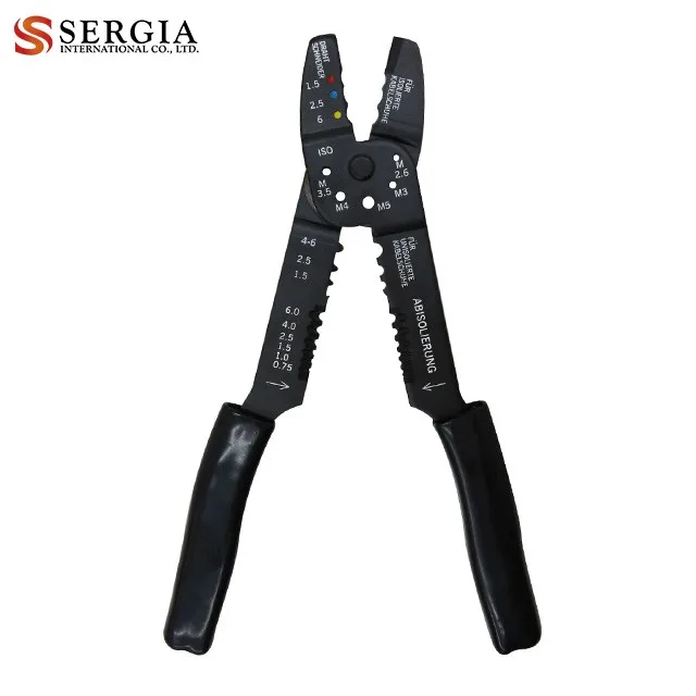 Taiwan Multi Function Bolt Wire Cutter Terminal Crimping Tool