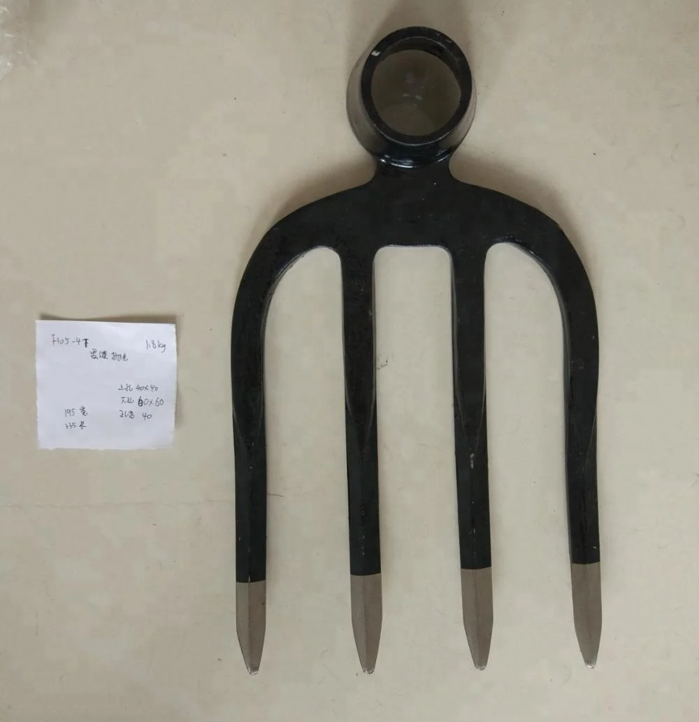 Стальная вилка-погрузчик F105 с четырьмя зубцами