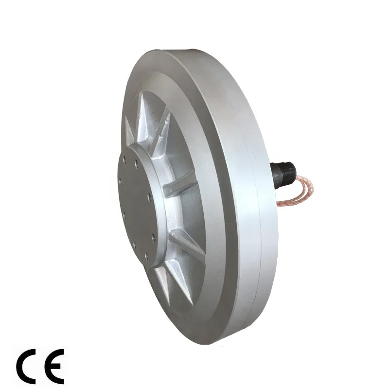 
Coreless Axial flux permanent magnet generator 5kW 200RPM for vertical wind turbine, hydroelectric generator 