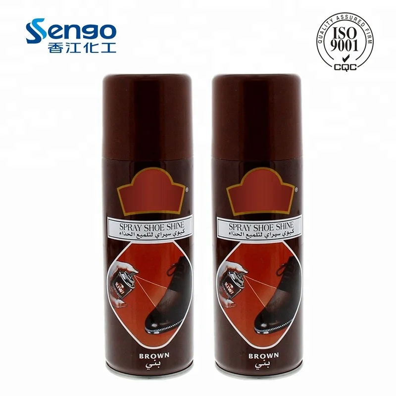 
China OEM Best Sell Leather Shoe Polish Spray With Shine 