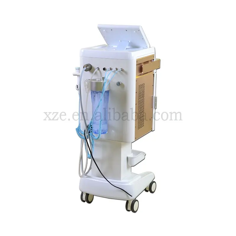 Water jet peel facial/water facial skin care machine cleaning/spa dermabrasion machine aqua hydra portable beauty facial