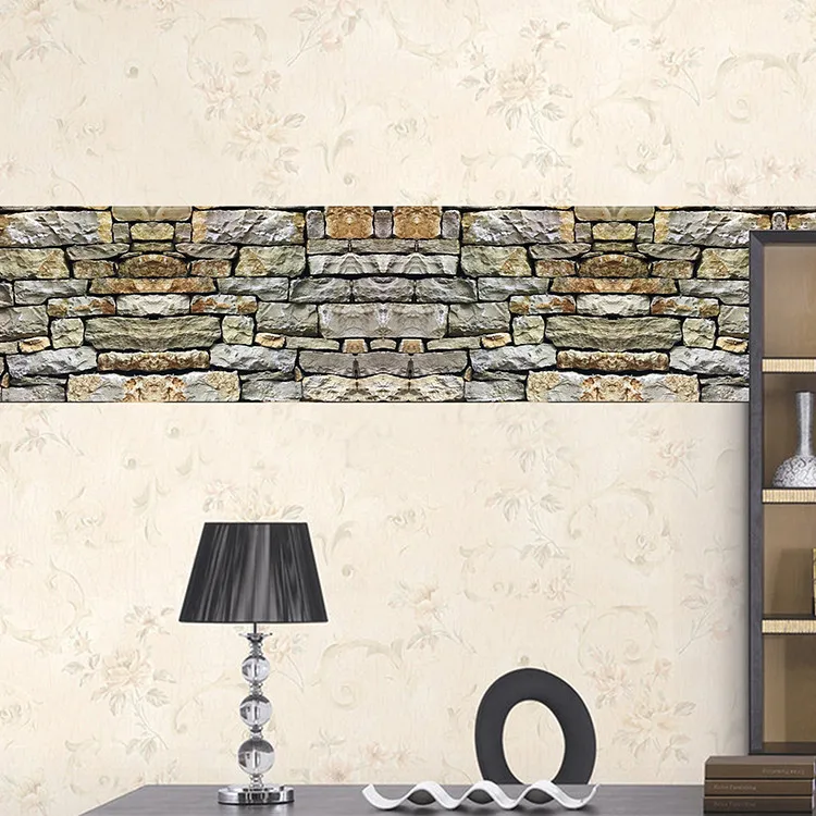 Professional Popular Beautiful Living Room Wall 3D Stone Wallpaper,mica wall paper