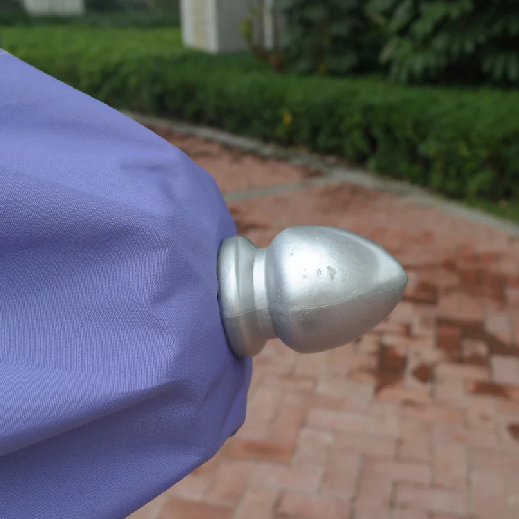 2024 high class stainless steel parasol beach umbrella
