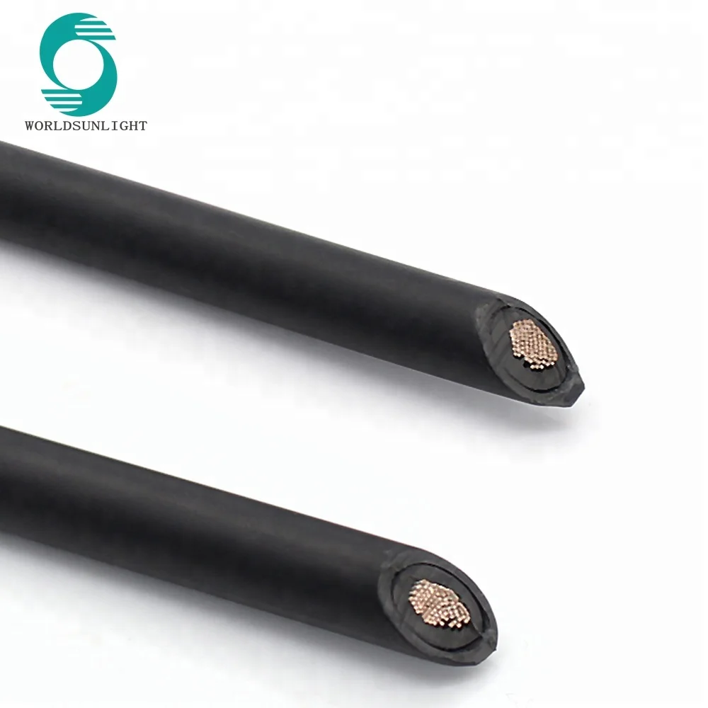 CE TUV утвержден 2PfG 1169 одиночный Двухъядерный 2 5 мм2 4 6 10 10AWG 12 AWG 14AWG XLPE PV1-F DC Солнечный Кабель pv