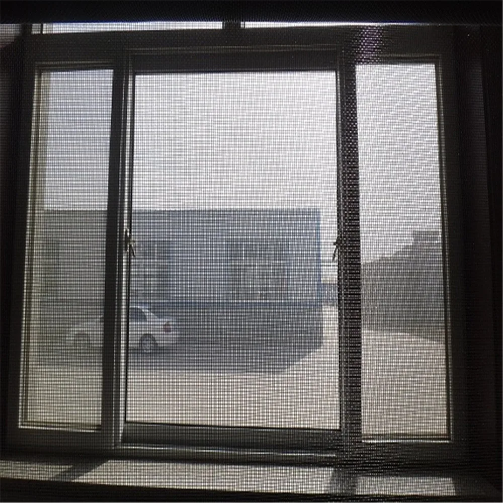 Roll Up Mosquito Nets Soundproof Window Screen