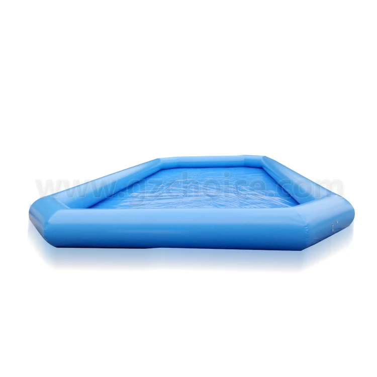 PVC Tarpaulin Customized Inflatable commercial inflatable water pool Blue Inflatable Swimming Pool
