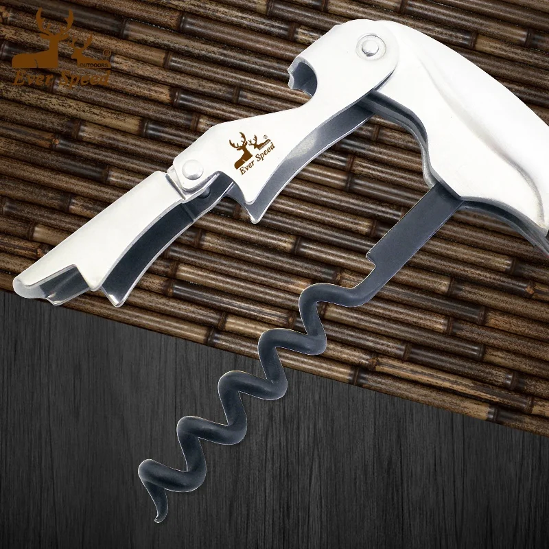 Fancy Multi functional Promotional wood handle bottle opener