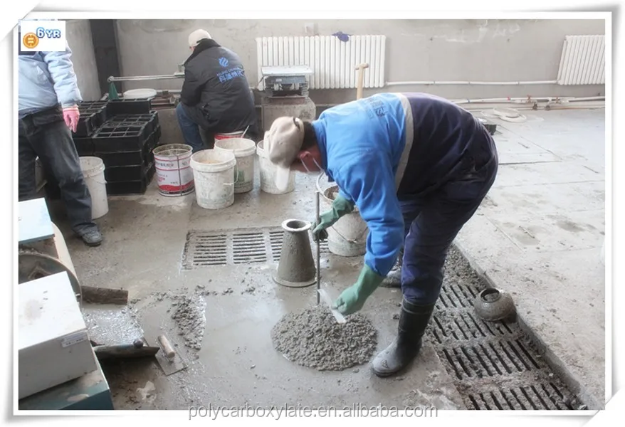 
50% water reducing agent polycarboxylate ether based superplasticizer PCE concrete admixture 