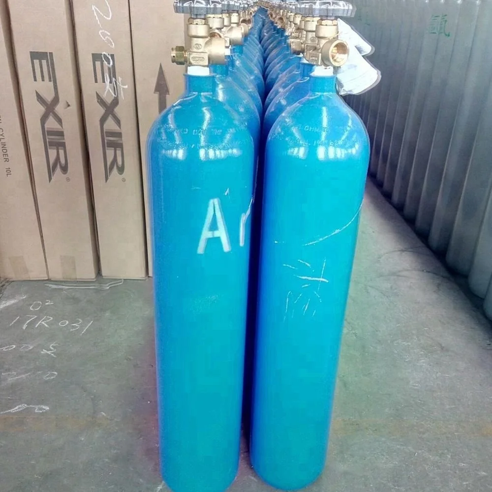 small capacity seamless argon gas cylinder for sale
