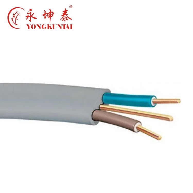 Flexible 2.5mm 6mm Twin and Earth 3 Core Flat Electrical Cable