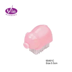 animal shaped plastic nail brush cleaning nail brush