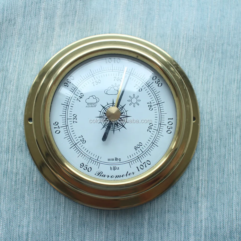 
Barometer thermometer hygrometer clock wall clock with barometer and thermometer 
