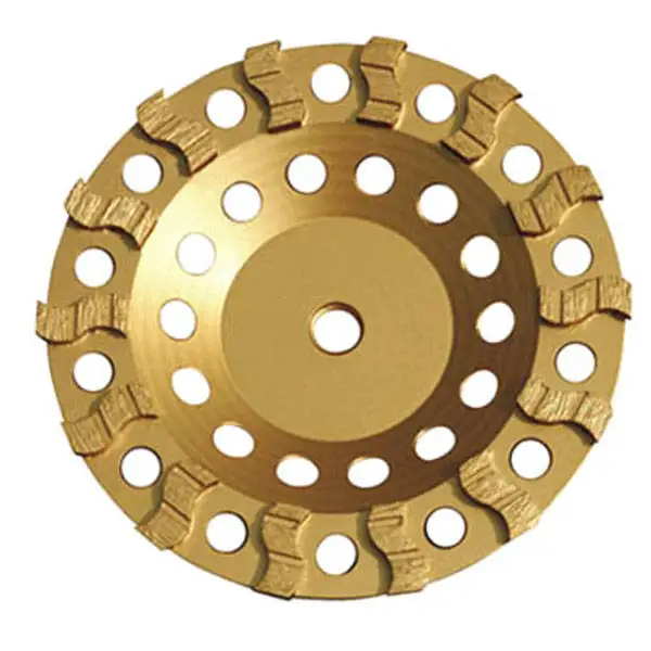Wholesale Double Rows Cup Concave Diamond Grinding Wheel