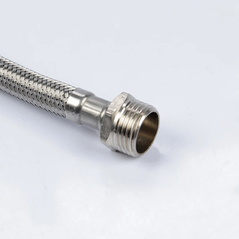 
1/2 inch female male thread bathroom flexible faucet extension hose 