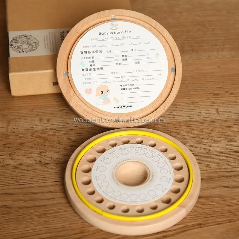 
Reliable quality wooden baby tooth box for wholesale 