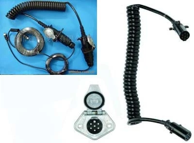 7 контакт. прицеп электрические катушки кабель