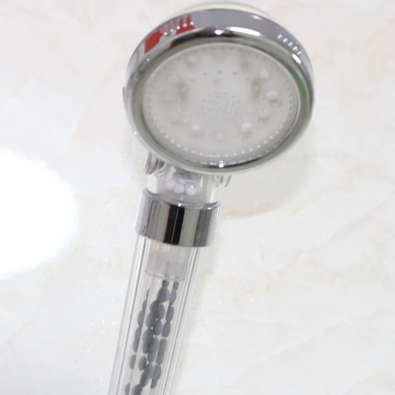 New design LED temperature control water saving bathroom shower head