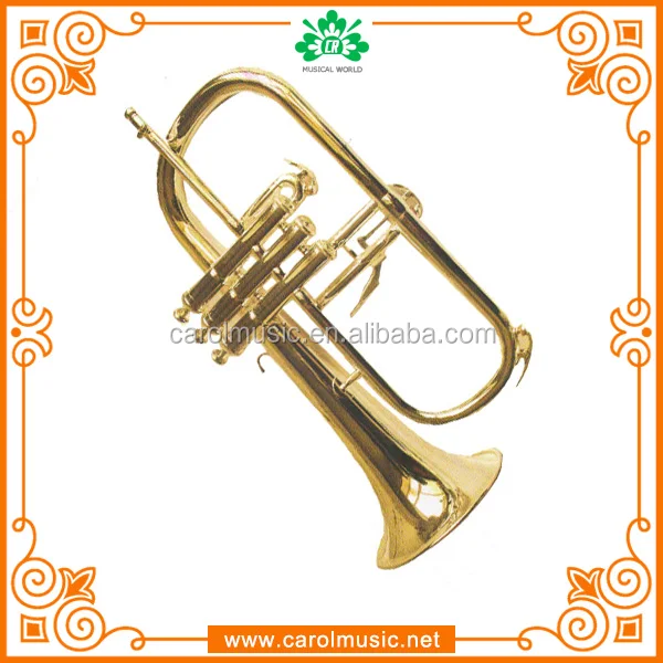 TR021 Cheap Plastic Flugelhorn Trumpet