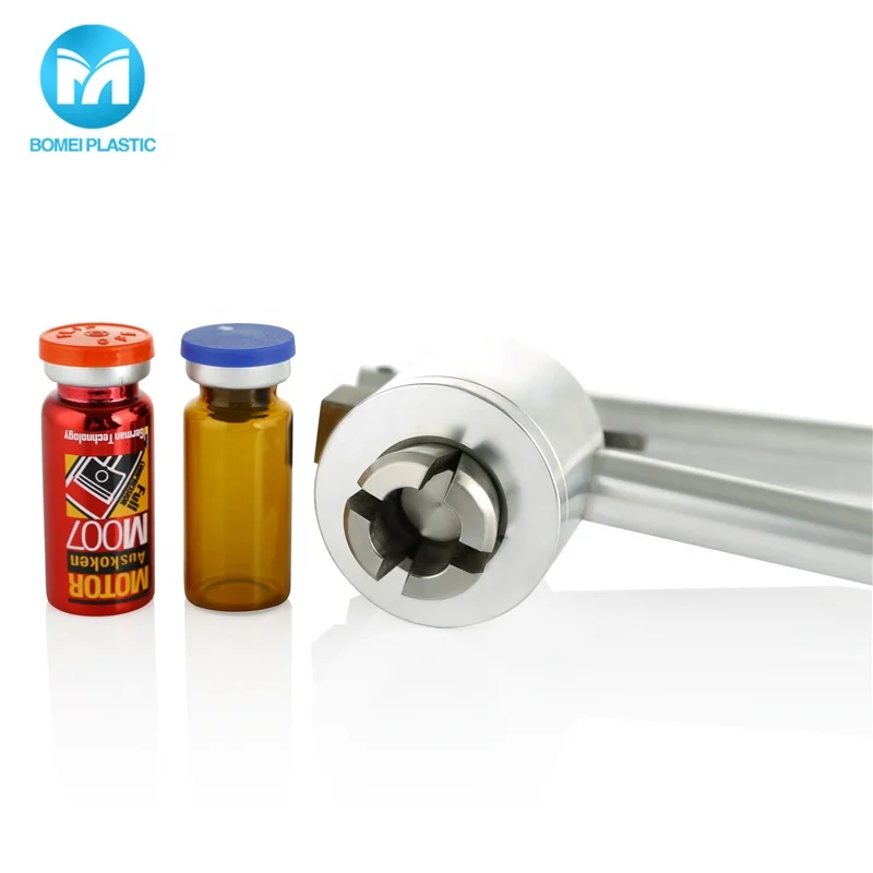 Wholesale 13 15 20mm Stainless Steel Manual Glass Vial Bottle Crimper Hand Capping Crimper Seal Decapping Tool