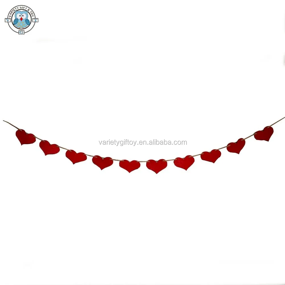 ECO FRIENDLY LASER CUT FELT CHRISTMAS REINDEER SHAPE GARLAND/BUNTING/BANNER FOR CHRISTMAS HOME DECORATION