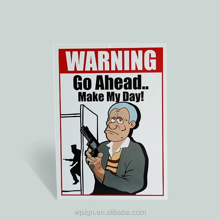 China Manufacturer Luminous Plastic Logo Custom Traffic Safety Warning Road Sign