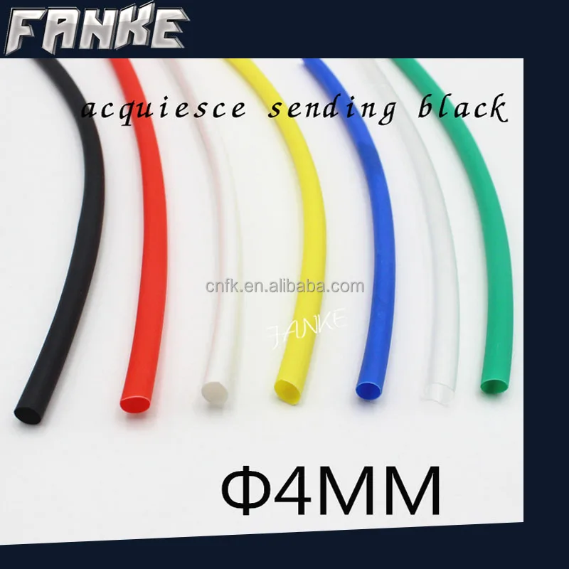 4mm 4/2 PE heat shrink tubing cable protect sleeve