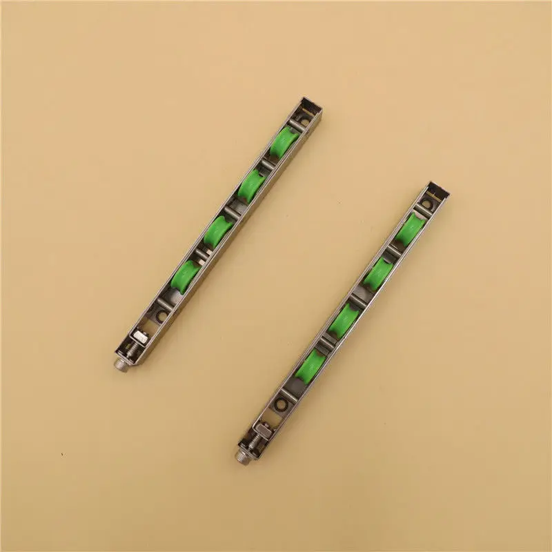 Wholesale Customizable color high quality Plastic+stainless steel sliding  door pulley