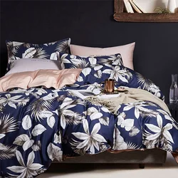 60S combed 100% egyptian cotton luxury home duvet cover 3d digital printed bedding sheet sets