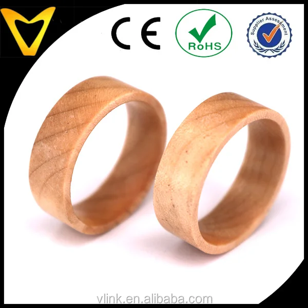 Douglas Fir womens or mens wooden wedding or engagement ring,Handmade organic bentwood artisan ring