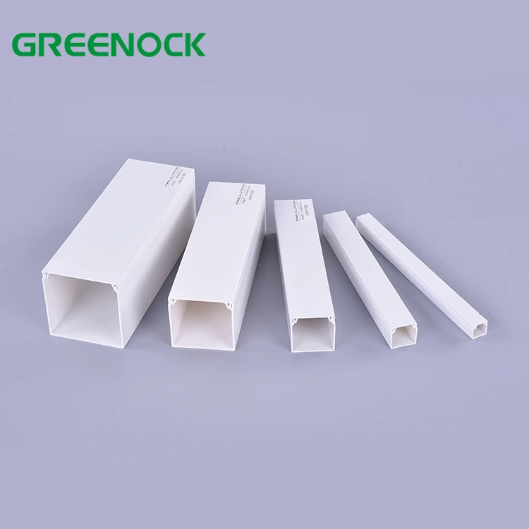 Low price list pvc plastic electric cable tray channel for cable12x8