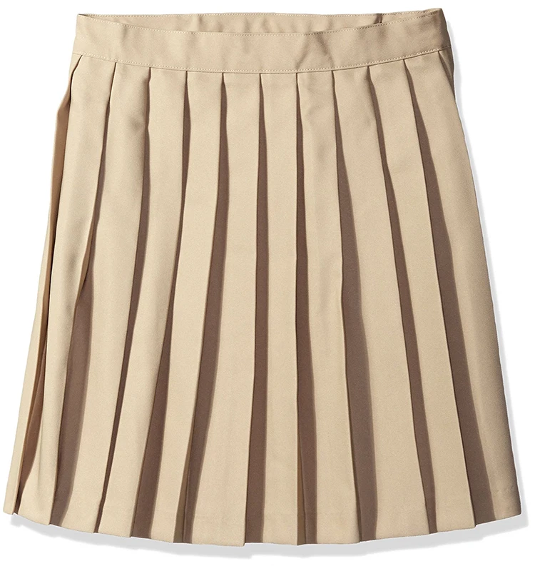 Summer School Uniform skirts 2017 latest design pleated school uniform skirt designs for young girls