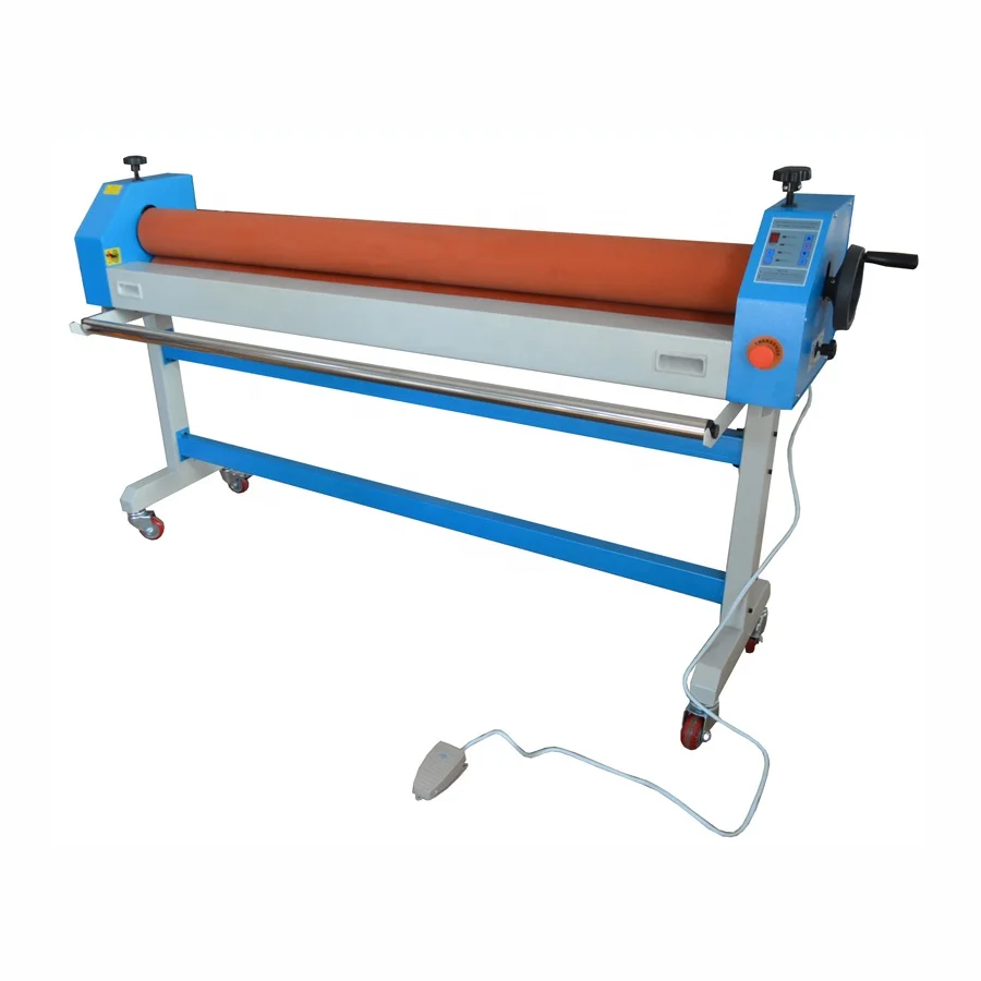 1600mm Large format electric manual cold laminator for paper lamination