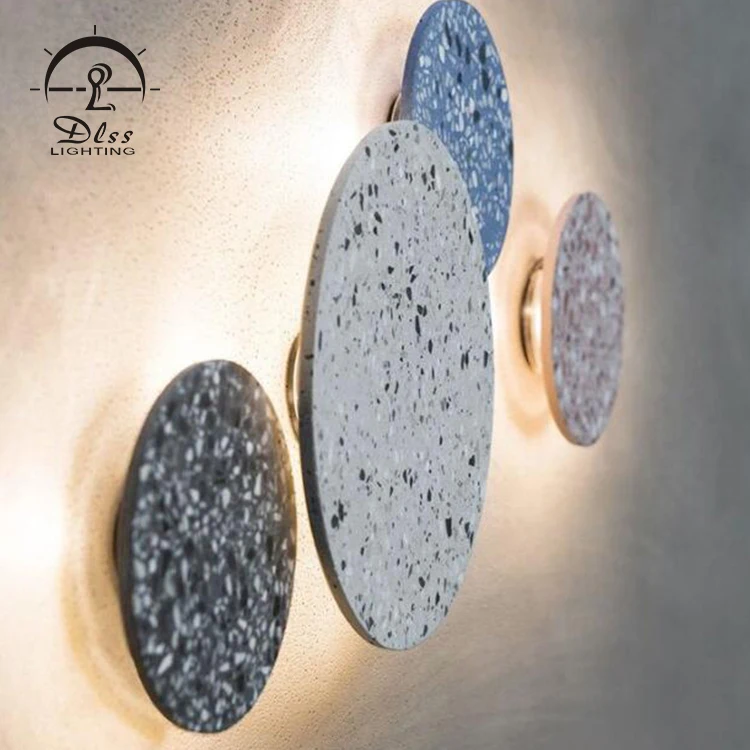 Hot sale decorative unique design modern indoor black small led wall lamp