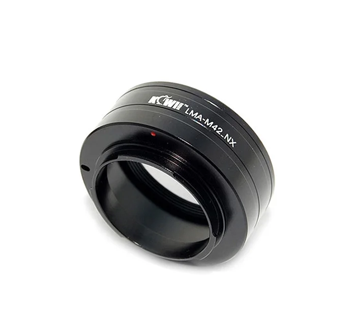 Kiwifotos Lens mount adapter LMA-M42_NX for M42 (Zeiss, Pentax, Praktica, Mamiya and Zenit) lenses on the Samsung NX camera body