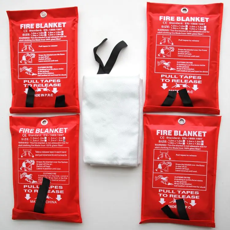 fire blanket fiberglass fire extinguisher emergency fire blanket roll with cheap price