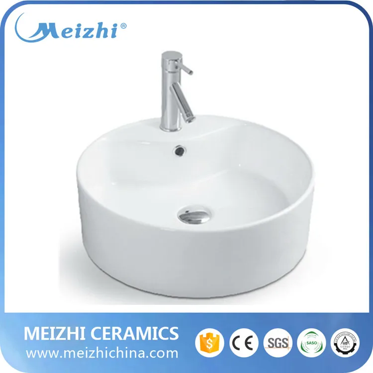 China dining room new model ceramic fancy color wash art basin