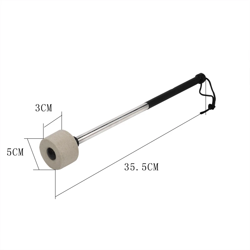 drum mallets with felt music instrument felt drumstick