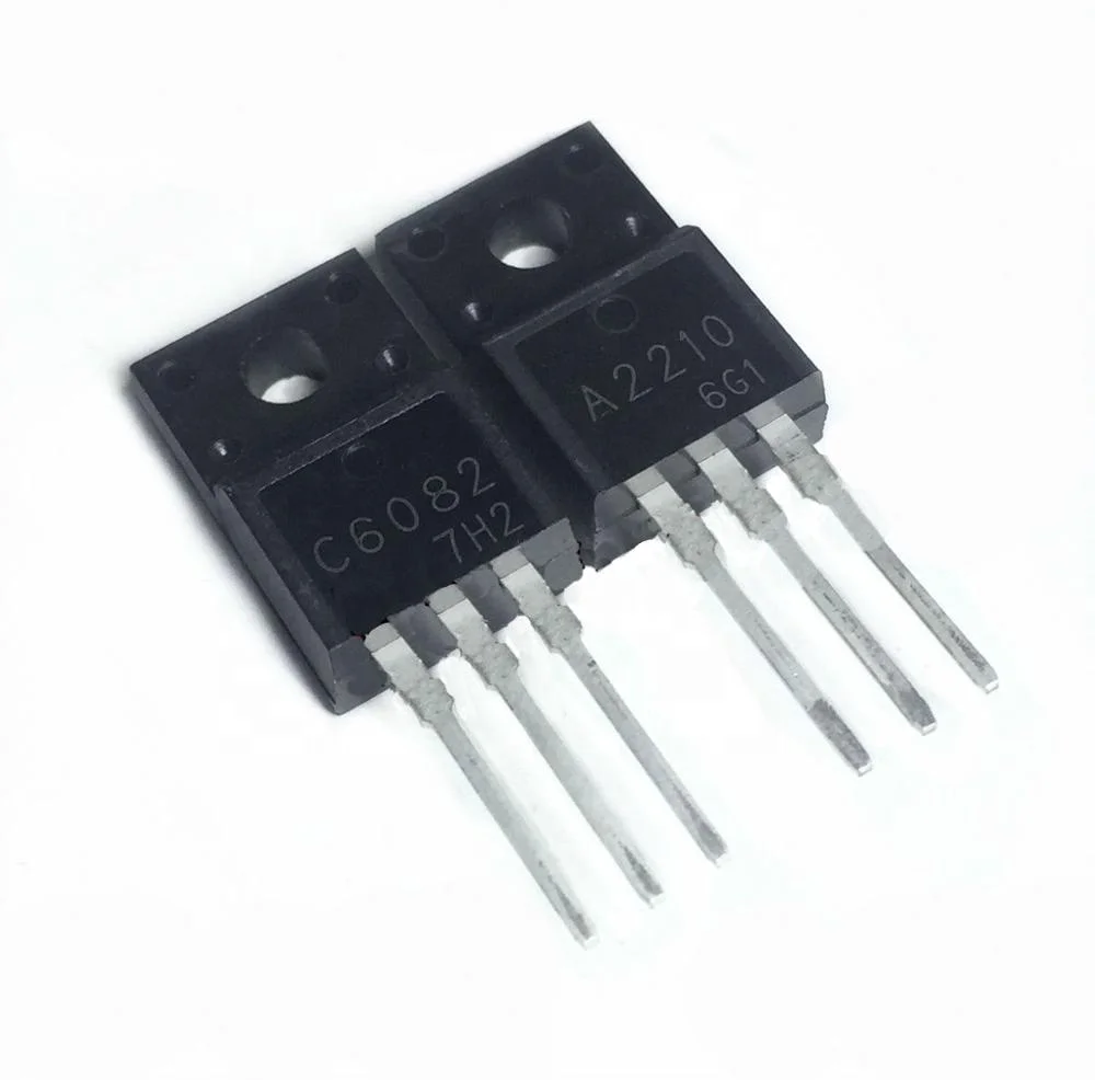 
Mosfet transistor ic A2210 C6082 2SA2210 2SC6082 TO-220F 