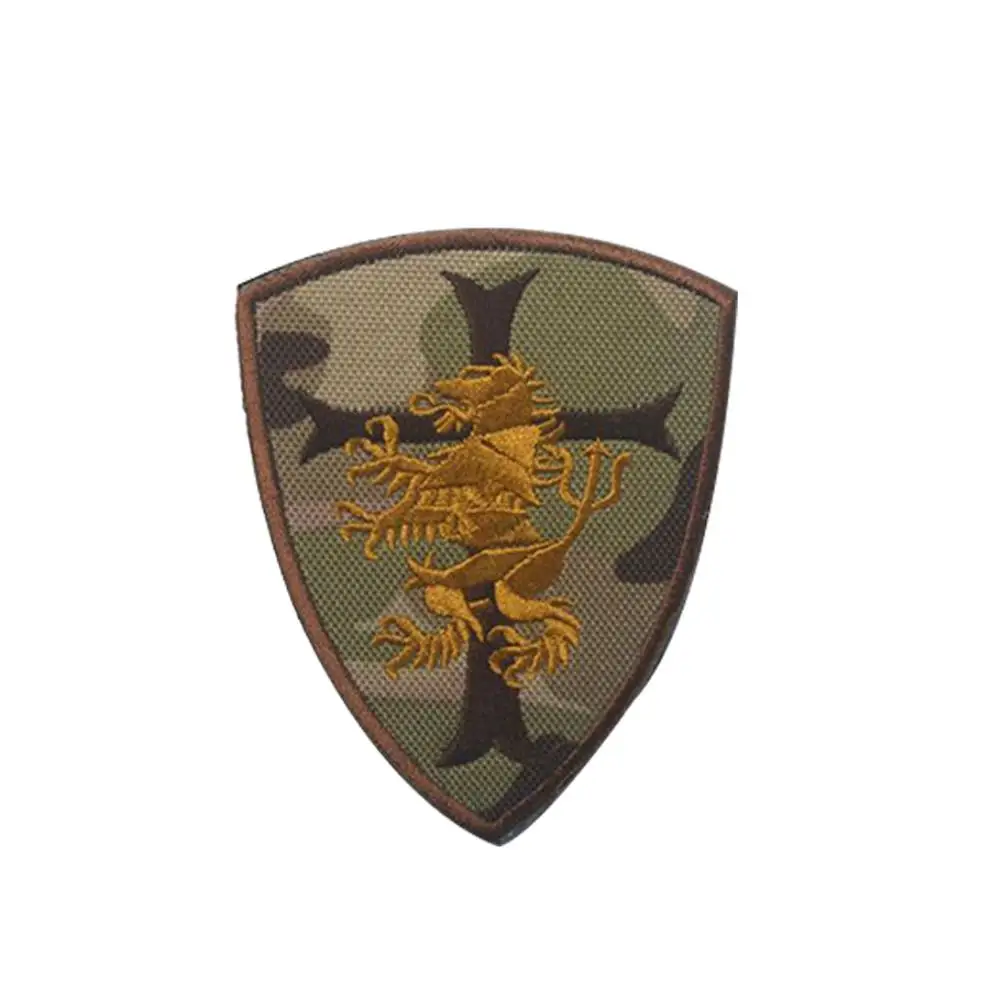 Factory wholesale custom clothing logo embroidery arm patches