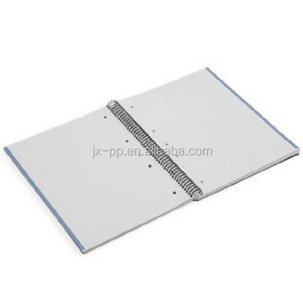 
promotional plastic cover spiral a4 size notebook graph paper notebook 