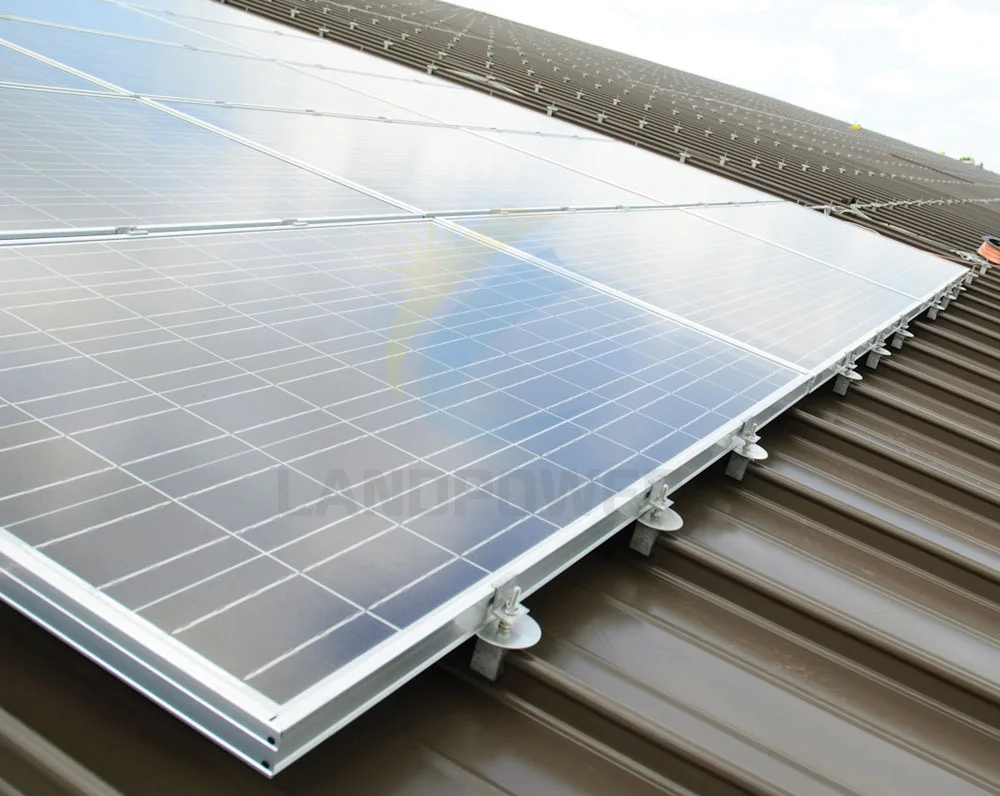 Roof solar panel mounting clamps for Standing seam metal Rooftop sheet